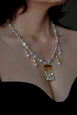"MUSE GODDESS" Pearl Necklace